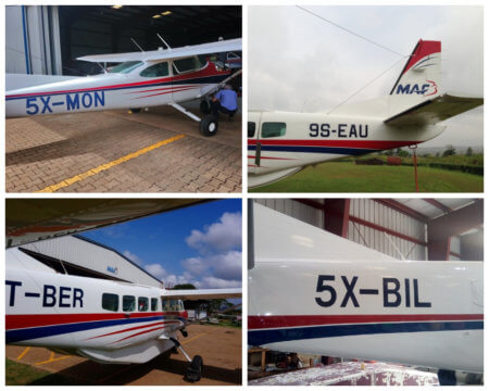 Christian aviation charity pilots fly pastors Bible translation fight Ebola