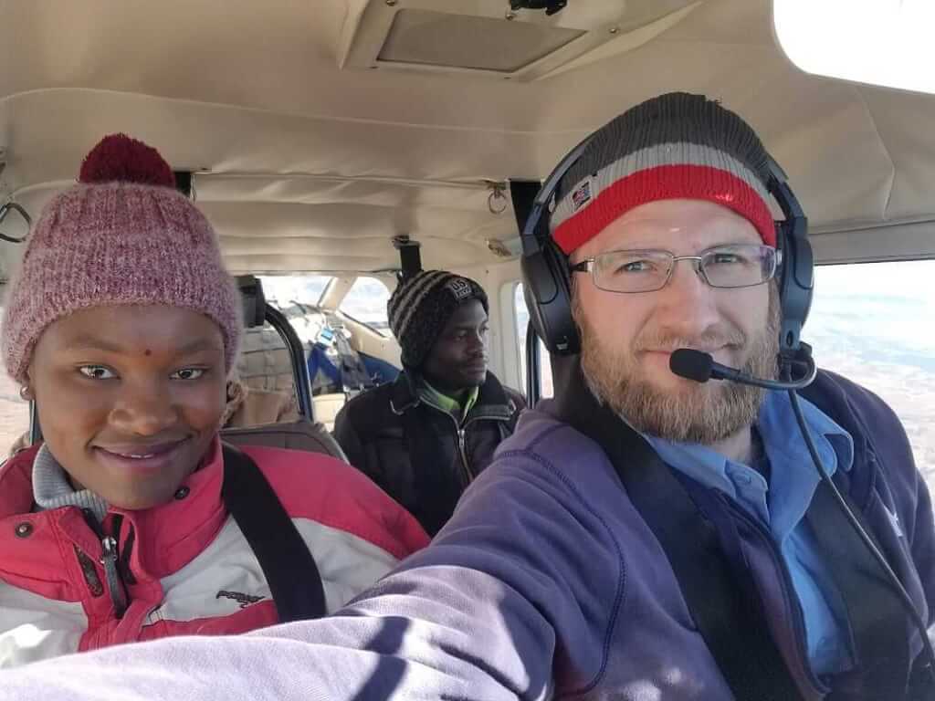 missionary pilot with MAF transports pastors to share the gospel
